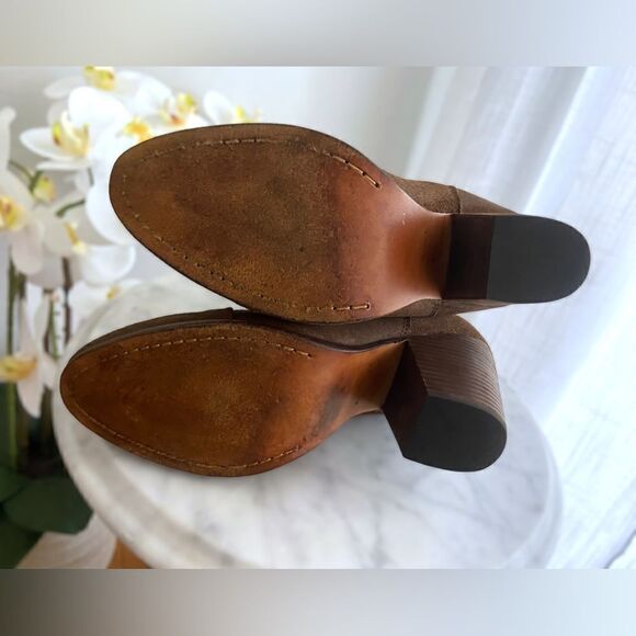 RAG & BONE Kinsey Distressed Leather Ankle Boots Size 41 US 11 - Picture 11 of 14